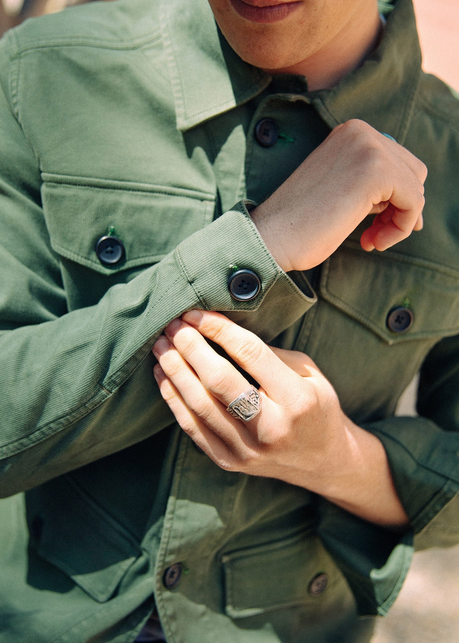 Military Jacket - Iron & Resin Garage Denver