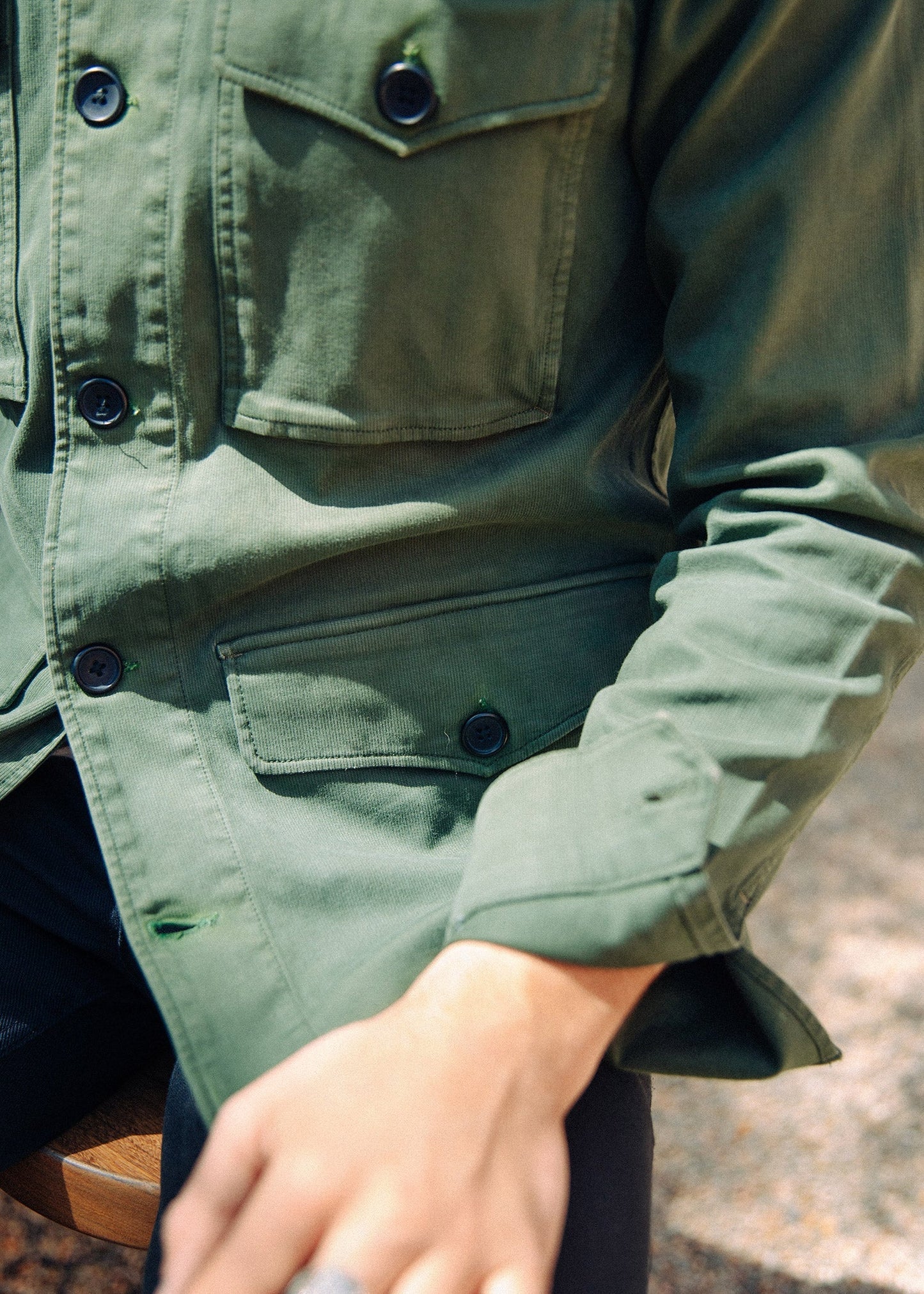 Military Jacket 1st Generation Fall 22' Production - Iron & Resin Garage Denver