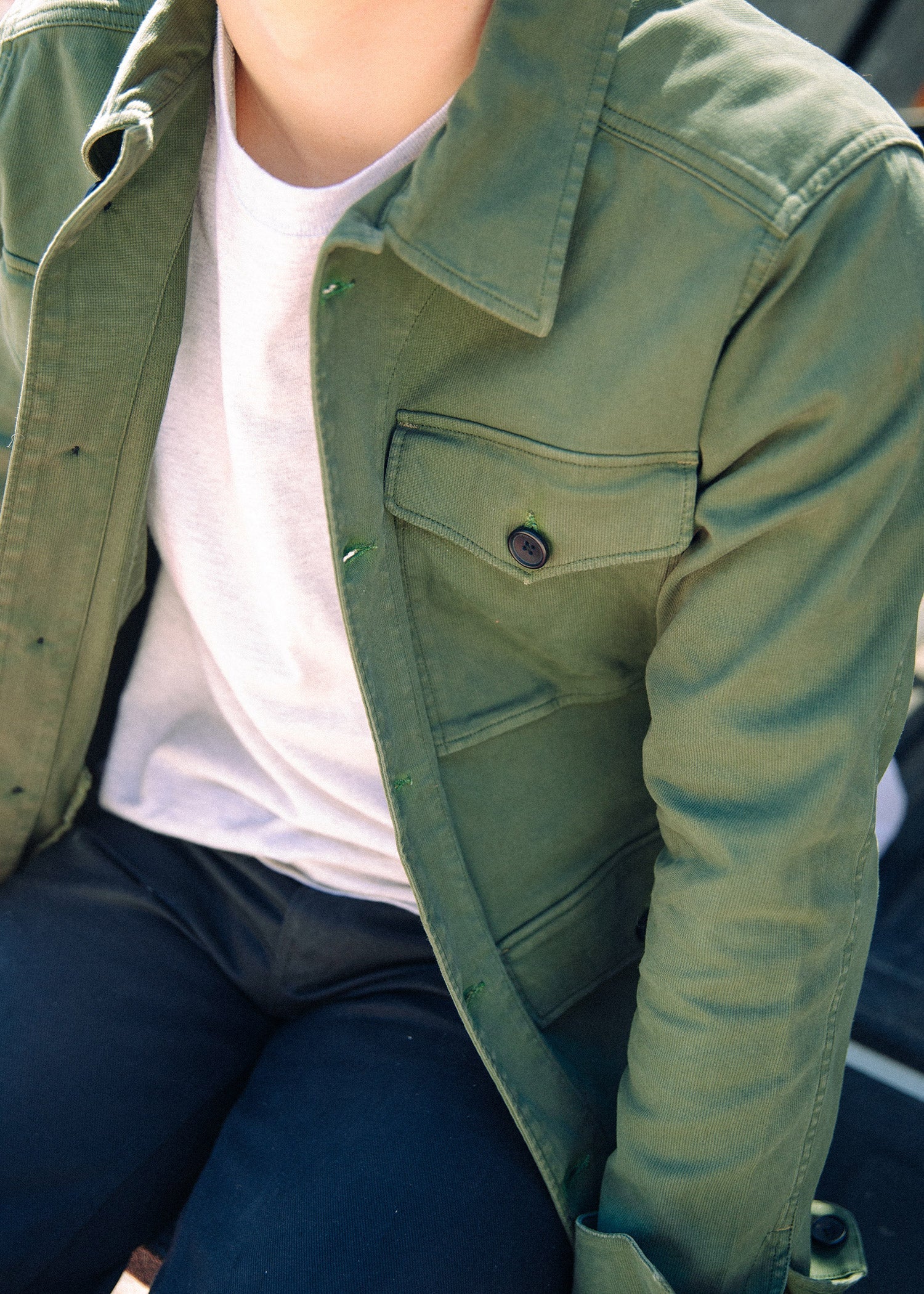 Military Jacket 1st Generation Fall 22' Production - Iron & Resin Garage Denver