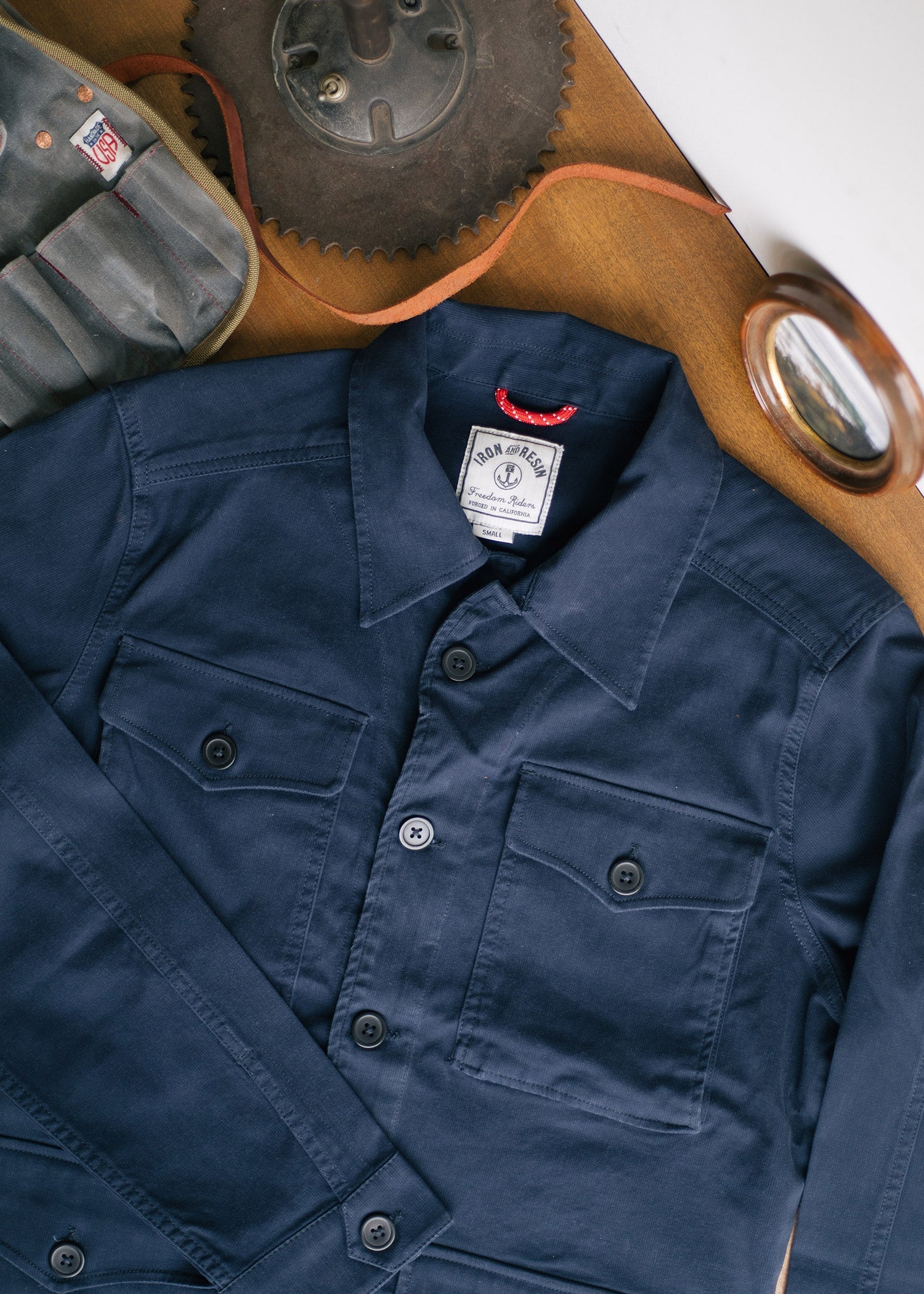 Military Jacket 1st Generation Fall 22' Production - Iron & Resin Garage Denver