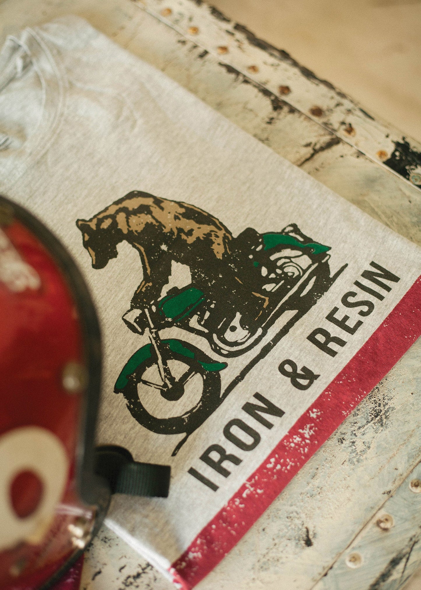 Moto Bear Tee