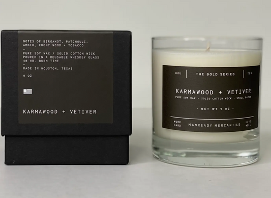 Candle - Karmawood + Vetiver