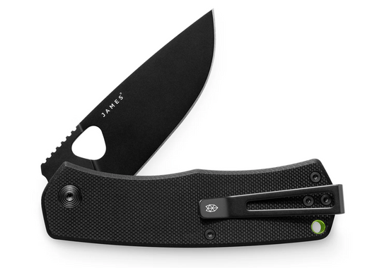 The Folsom -  Black/Black/G10/Straight