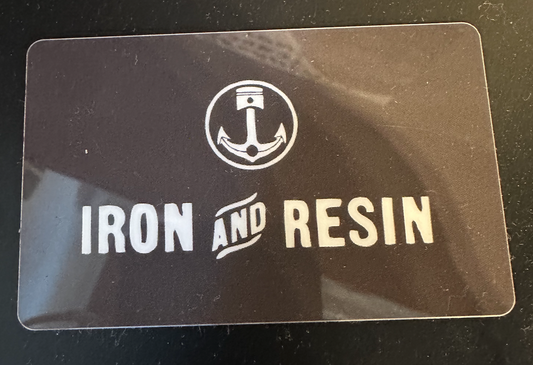 Iron & Resin Garage Denver gift card