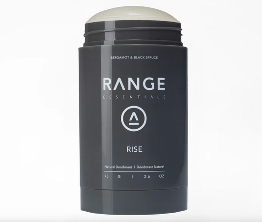 Range Bergamot & Black Spruce Deodorant - Iron & Resin Garage Denver