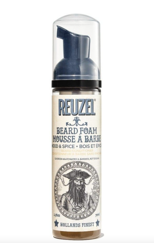 Reuzel Beard Foam Wood & Spice - Iron & Resin Garage Denver