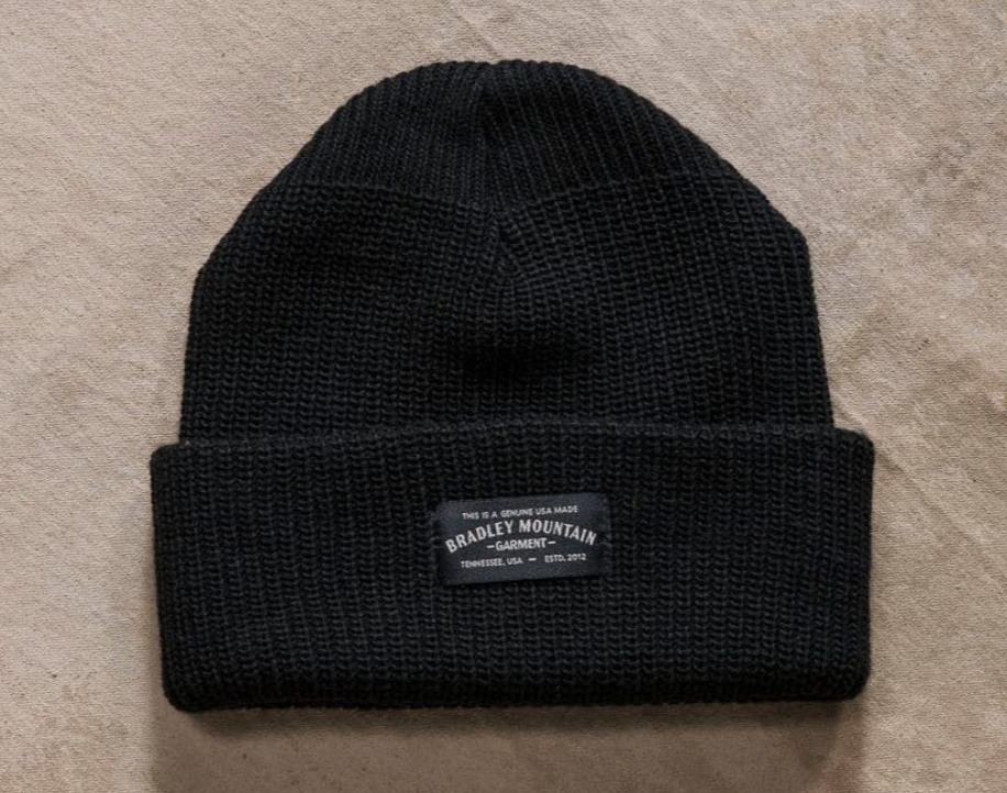 Bradley Mountain Acrylic Watch Cap - Iron & Resin Garage Denver