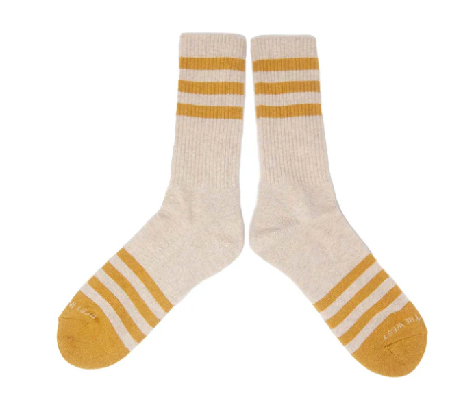 Ampal Creative Group " Heather" Socks - Iron & Resin Garage Denver