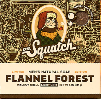 Dr. Squatch Bar Soap "Flannel Forest" - Iron & Resin Garage Denver