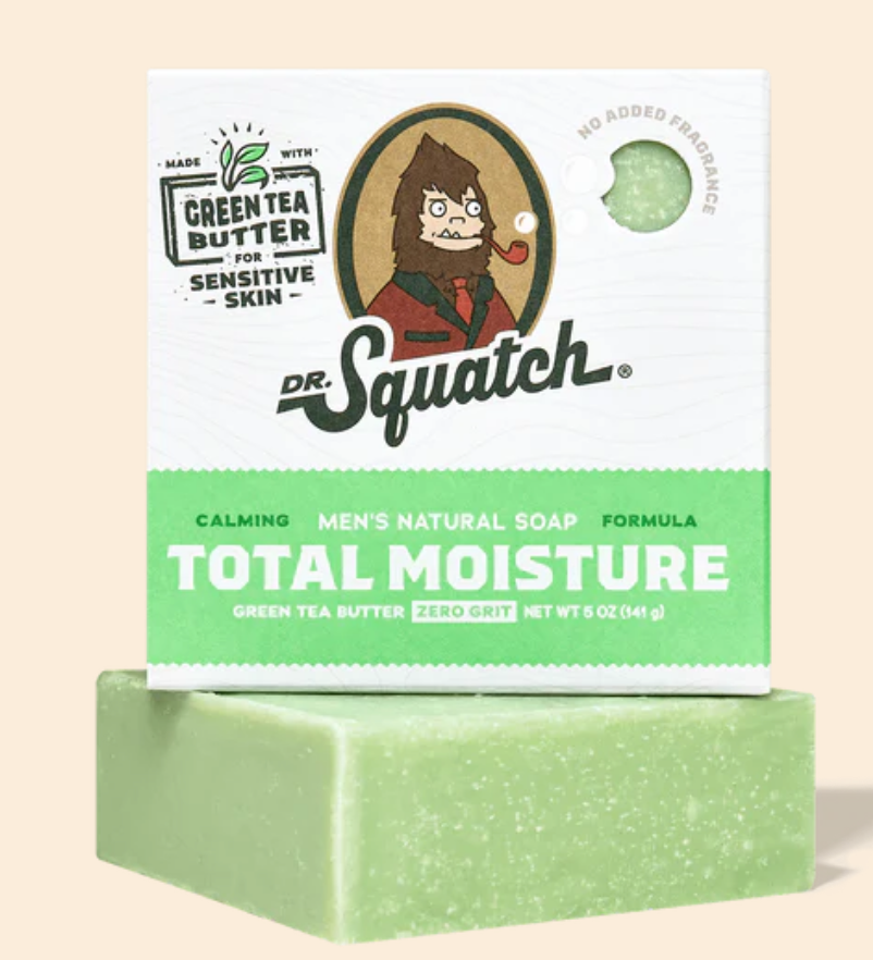 Dr. Squatch Bar Soap Total Moisture - Iron & Resin Garage Denver