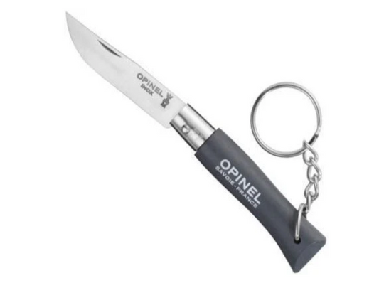 Opinel No. 4 Stainless Steel Keychain Knife