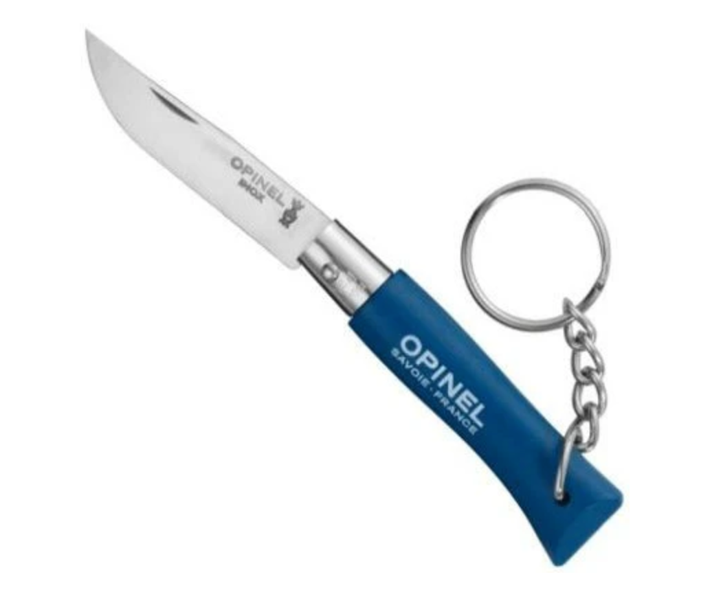 Opinel No. 4 Stainless Steel Keychain Knife