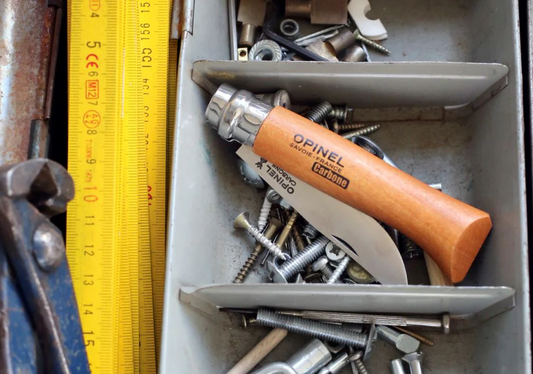 Opinel No. 8 Carbon Pocket Knife