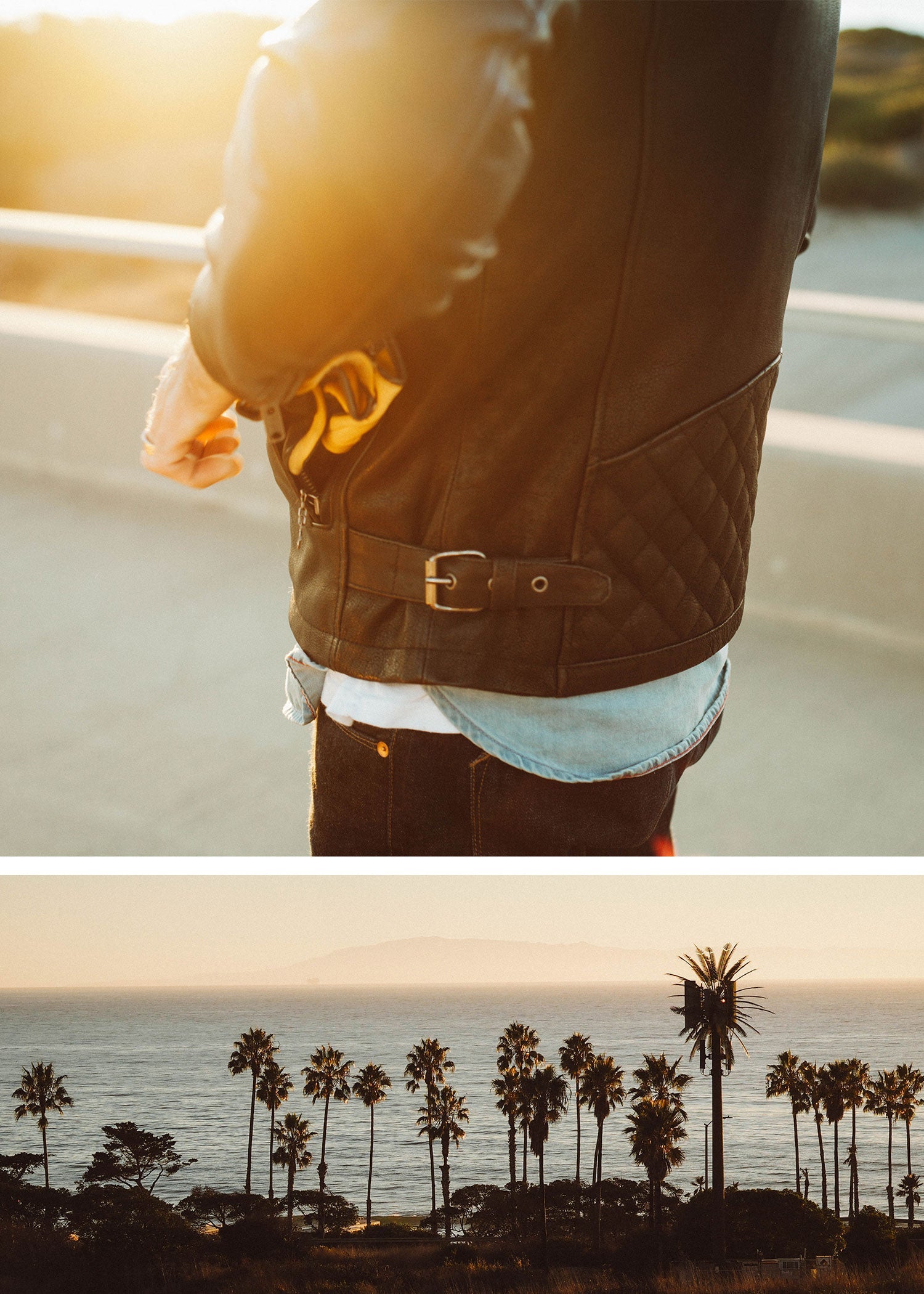 Iron & Resin Truckston Moto Jacket in Black Leather With CE Level 2 Armor