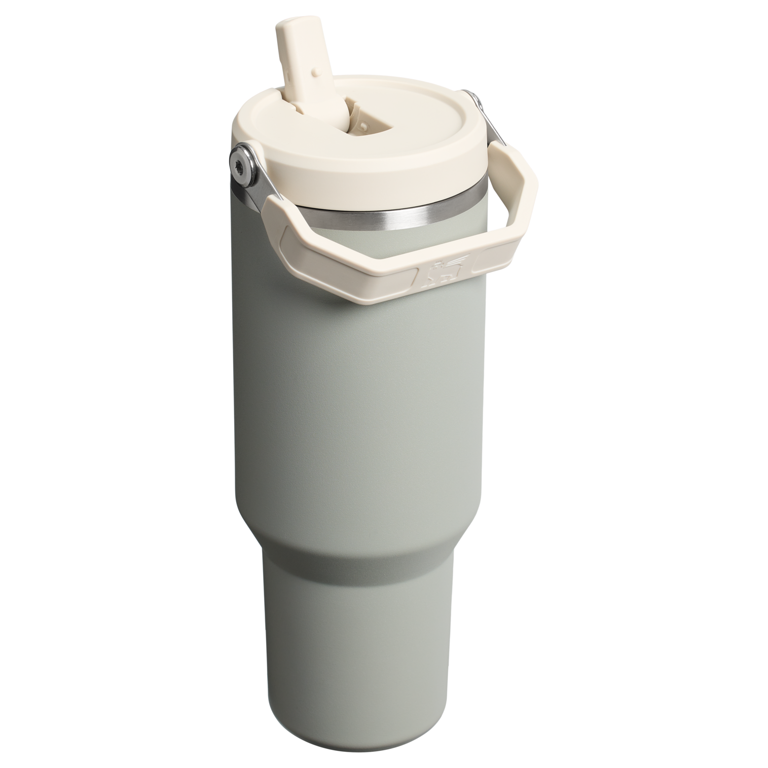 The IceFlow Flip Straw Tumbler 40oz - Iron & Resin Garage Denver