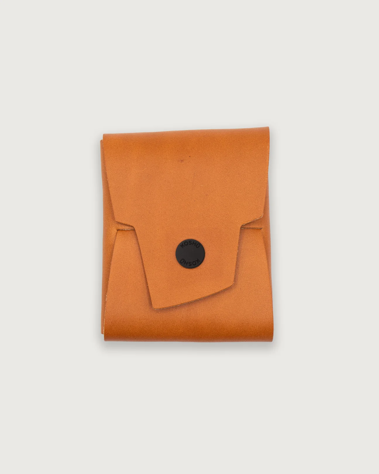 Koshū Wallet - Latigo - Tan Tangerine - Rubberized Brass - Iron & Resin Garage Denver